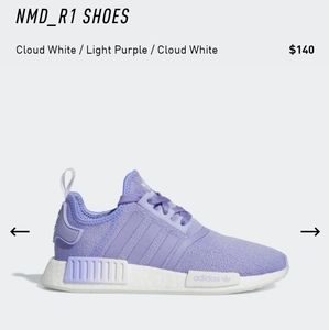 Purple Adidas NMD_R1 Shoes